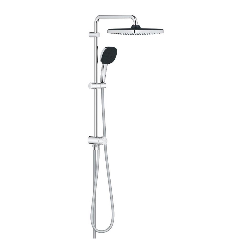 GROHE 26698001 - VITALIO COMFORT 250 Shower System, Polished Chrome
