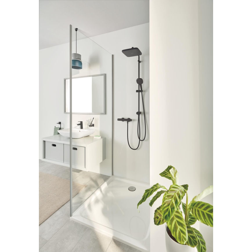 GROHE 266982431 - Shower system VITALIO COMFORT 250 390 mm black
