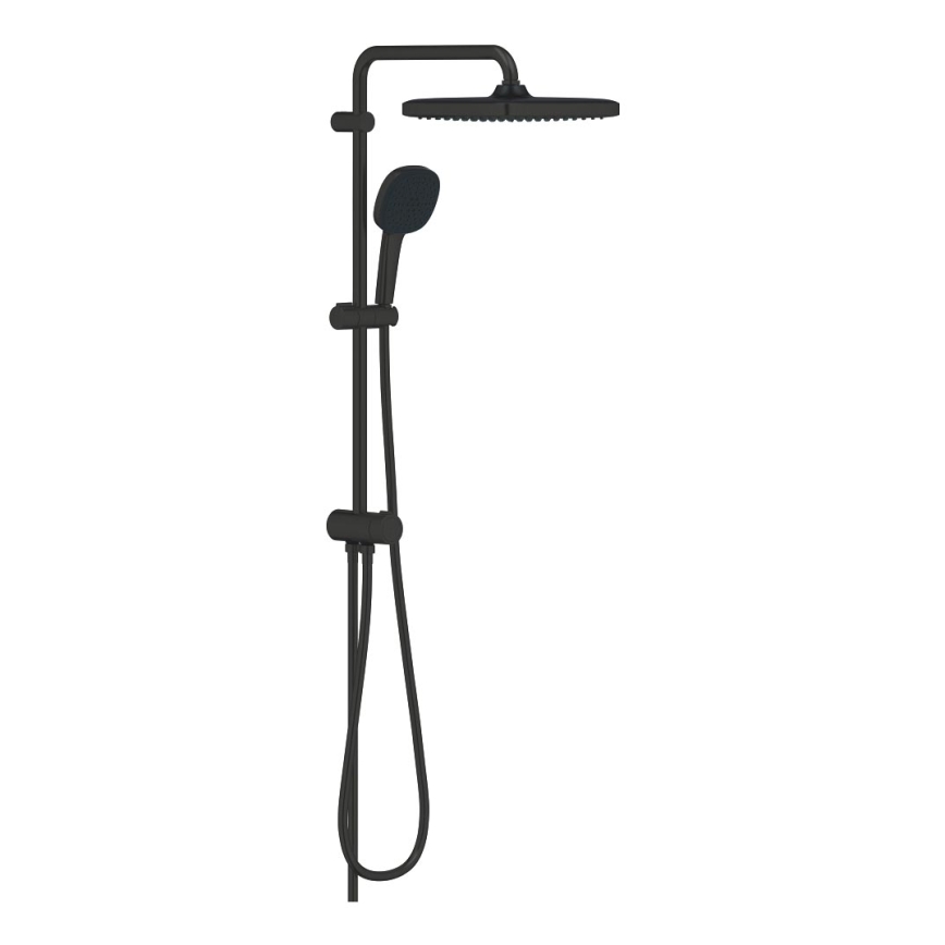 GROHE 266982431 - VITALIO COMFORT 250 390 mm Black Shower System