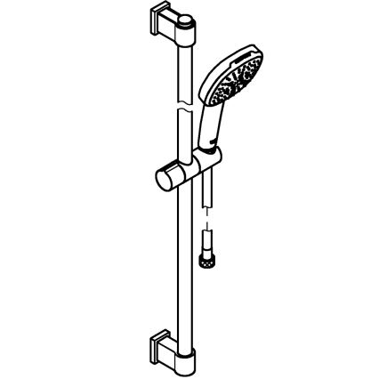 GROHE 26932001 - Shower set VITALIO COMFORT 110 900 mm polished chrome