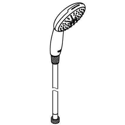 GROHE 2696010E - VITALIO START 110 Hand Shower, 110 mm, Polished Chrome