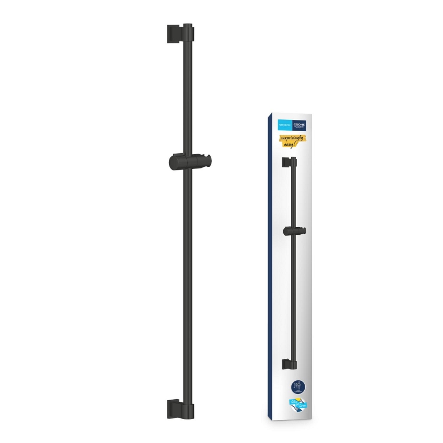GROHE 269612431 - VITALIO UNIVERSAL 900 mm Shower Rail, Black