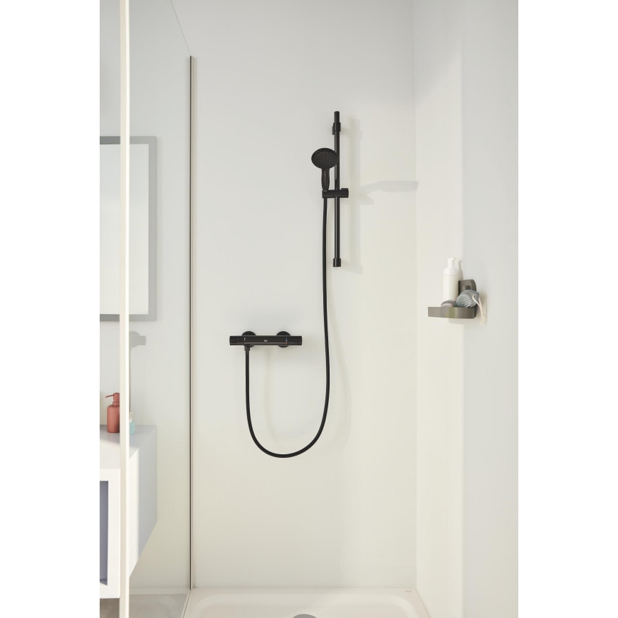 GROHE 269612431 - VITALIO UNIVERSAL 900 mm Shower Rail, Black