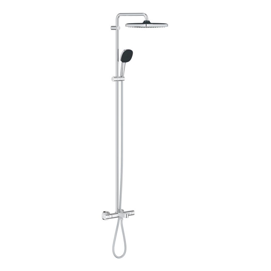 GROHE 26984001 - VITALIO COMFORT 390 mm Shower System, Polished Chrome