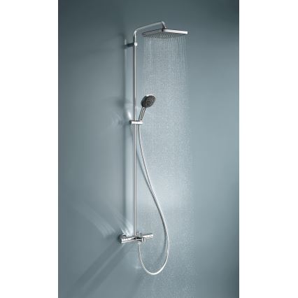 GROHE 26984001 - VITALIO COMFORT 390 mm Shower System, Polished Chrome
