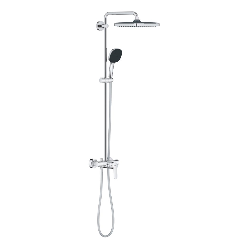 GROHE 26985001 - VITALIO COMFORT 250 Shower System 250 × 250 mm, Polished Chrome