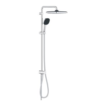 GROHE 26986001 - VITALIO COMFORT 250 Shower System, Polished Chrome