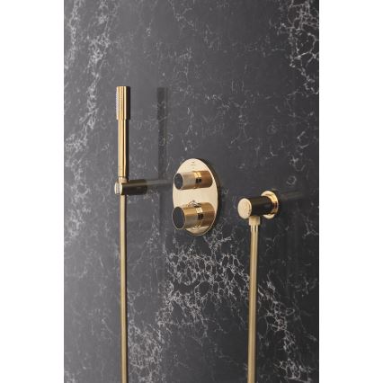 GROHE 27057GL0 - RAINSHOWER Wall Elbow, Gold