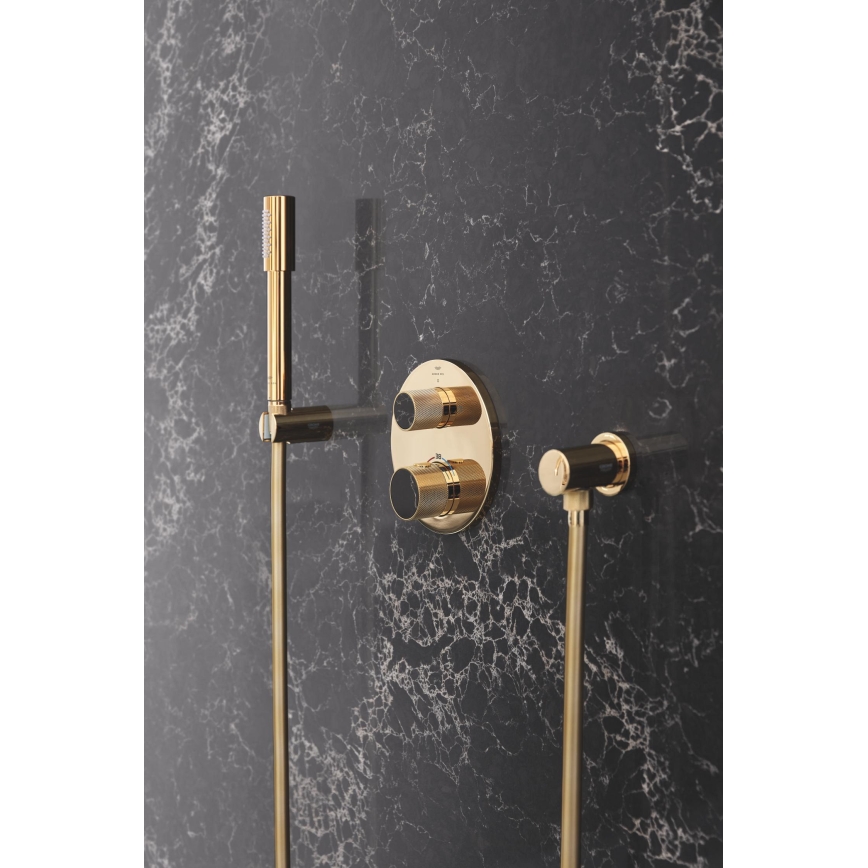GROHE 27057GL0 - RAINSHOWER Wall Elbow, Gold