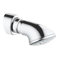 GROHE 27062000 - RELEXA 100 Five 95 mm Overhead Shower, Polished Chrome