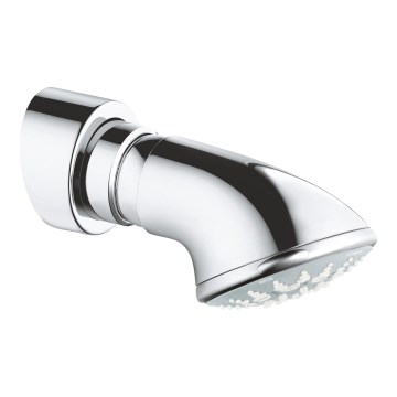 GROHE 27062000 - RELEXA 100 Five 95 mm Overhead Shower, Polished Chrome