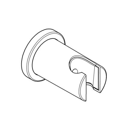 GROHE 27074DL0 - RAINSHOWER Wall-Mounted Shower Holder, Brushed Copper