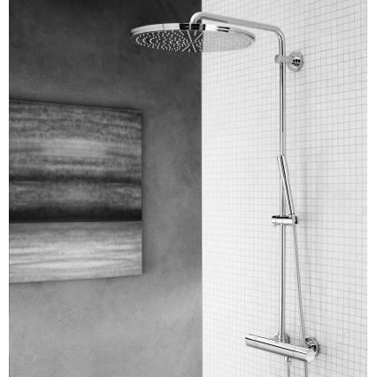 GROHE 27174001 - Shower system RAINSHOWER SYSTEM 400 450 mm polished chrome