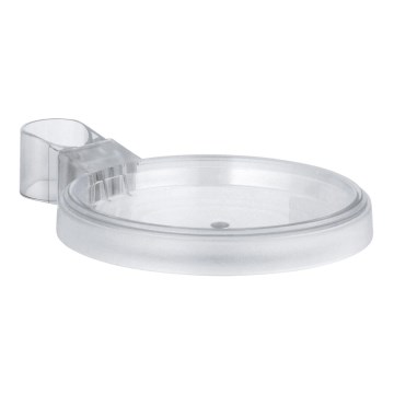 GROHE 27206000 - RELEXA soap dish for shower rail O 22 or 25 mm, clear