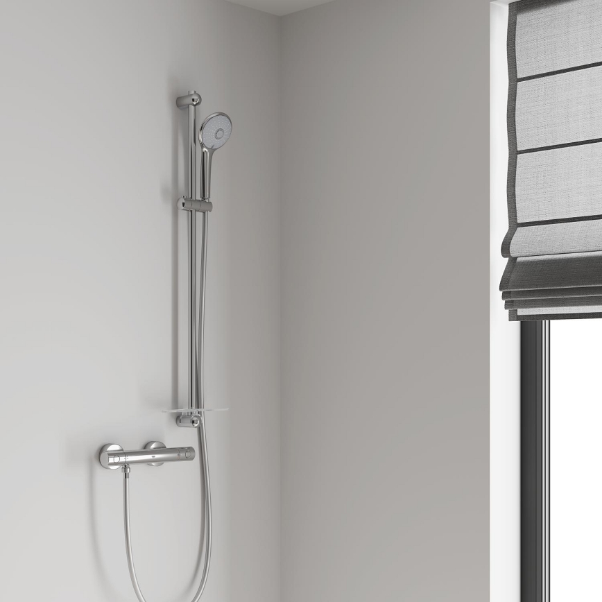 GROHE 27500000 - EUPHORIA Shower Rail 900 mm, Polished Chrome