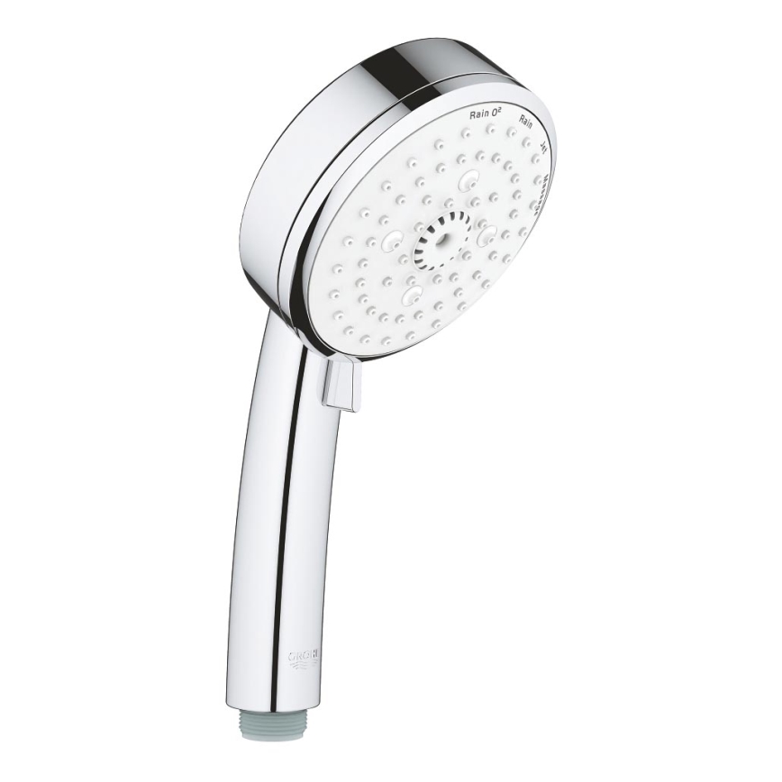 GROHE 27575002 - TEMPESTA COSMOPOLITAN 100 4” Hand Shower, Polished Chrome