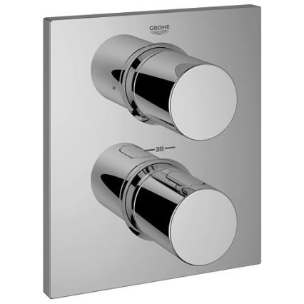 GROHE 27618000 - GROHTHERM F Thermostatic Trim, Polished Chrome