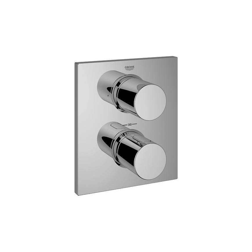 GROHE 27618000 - GROHTHERM F Thermostatic Trim, Polished Chrome