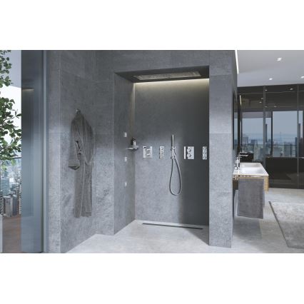 GROHE 27618000 - GROHTHERM F Thermostatic Trim, Polished Chrome