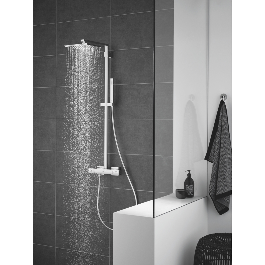 GROHE 27699000 - EUPHORIA CUBE STICK Handheld Shower, Polished Chrome