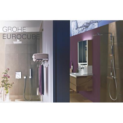 GROHE 27703000 - VITALIO START 100 Shower Set, single spray, 1250 mm, polished chrome