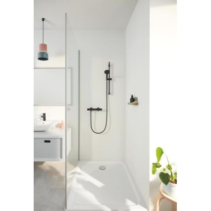 GROHE 277242431 - VITALIO UNIVERSAL 600 mm Shower Rail, Black