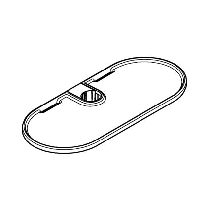 GROHE 27725001 - VITALIO UNIVERSAL Shelf 222 x 100 mm White