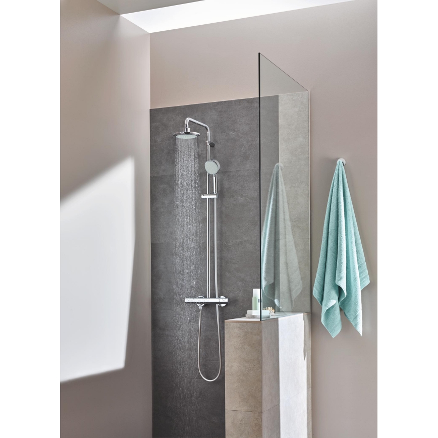 GROHE 27922000 - TEMPESTA COSMOPOLITAN 160 mm Shower System, Polished Chrome