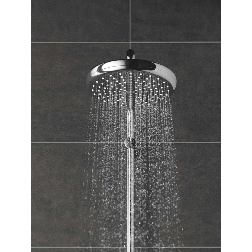 GROHE 27922001 - Shower set with thermostatic mixer TEMPESTA COSMOPOLITAN 210 polished chrome