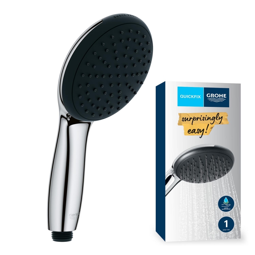 GROHE 27940001 - VITALIO START 110 Hand Shower, Polished Chrome