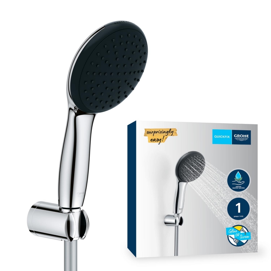 GROHE 27944001 - VITALIO START 110 Shower Set, 110 mm, Polished Chrome