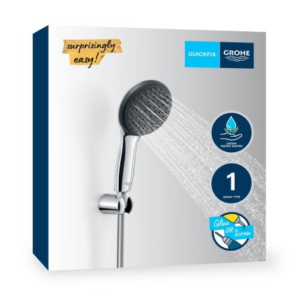 GROHE 27944001 - VITALIO START 110 Shower Set, 110 mm, Polished Chrome