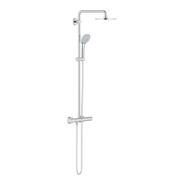 GROHE 27964000 - EUPHORIA 210 mm Shower System, Polished Chrome