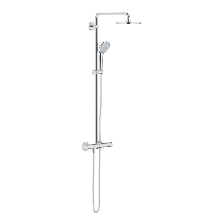 GROHE 27964000 - EUPHORIA 210 mm Shower System, Polished Chrome