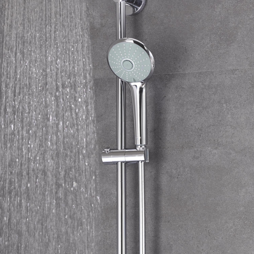 GROHE 27964000 - EUPHORIA 210 mm Shower System, Polished Chrome