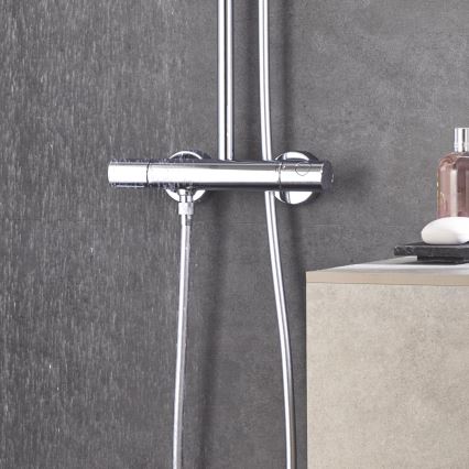 GROHE 27964000 - EUPHORIA 210 mm Shower System, Polished Chrome
