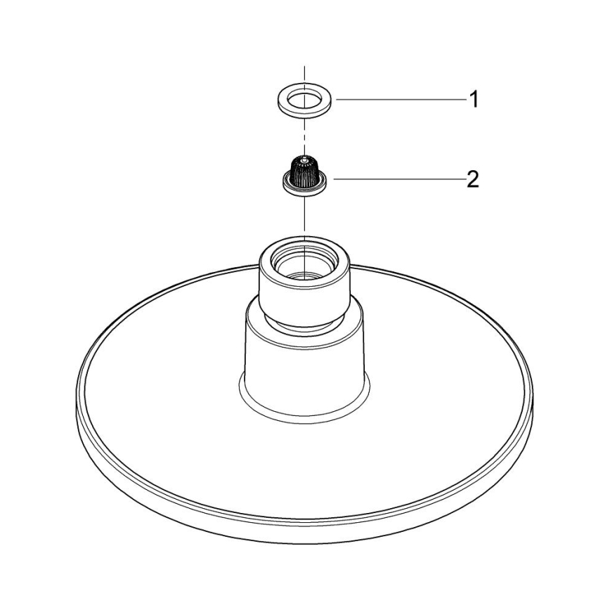 GROHE 28233000 - EUPHORIA COSMOPOLITAN 160 Shower Head, Polished Chrome