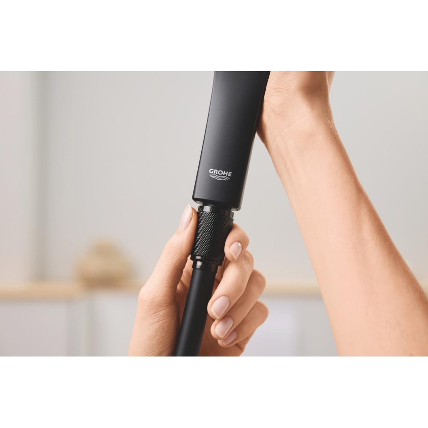 GROHE 287422432 - VITALIOFLEX TREND 1750 mm Shower Hose, Black