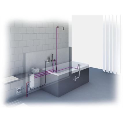GROHE 28990000 -Bath filler, drain and overflow set TALENTOFILL chrome