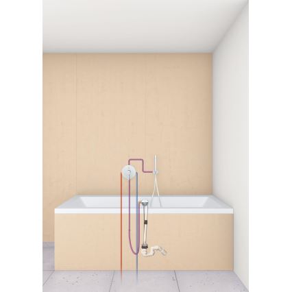 GROHE 28990000 - TALENTOFILL bath filler, waste and overflow set, chrome