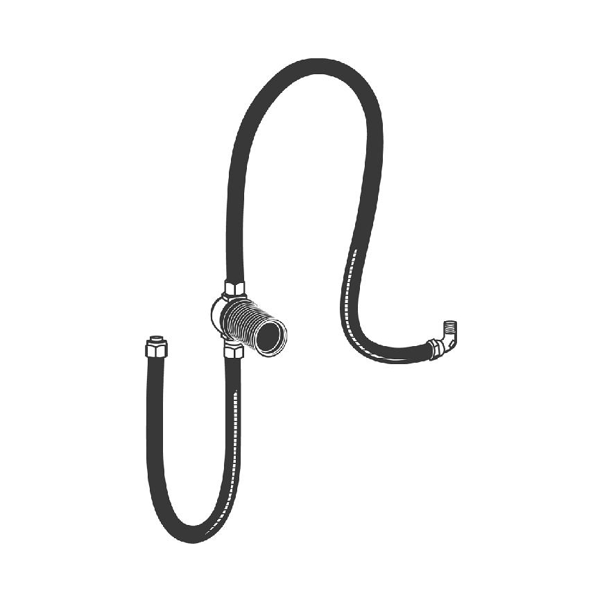 GROHE 28995000 - TALENTOFILL DN 20 Connection Set, Polished Chrome