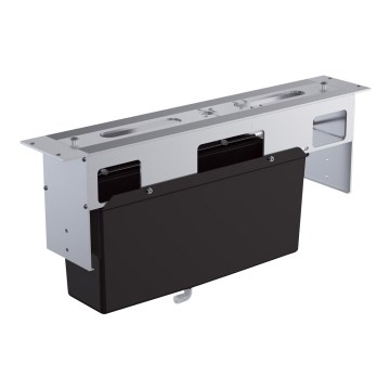 GROHE 29037000 - Mounting body for 45-hole bath mixer, polished chrome