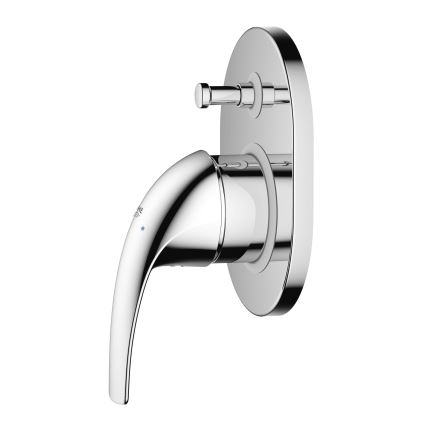 GROHE 29043000 - EUROCUBE Bath Mixer, Polished Chrome