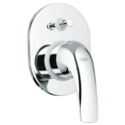GROHE 29043000 - EUROCUBE Bath Mixer, Polished Chrome