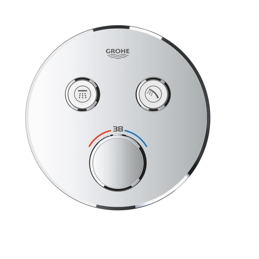 GROHE 29119000 - GROHTHERM SMARTCONTROL Thermostat, Polished Chrome