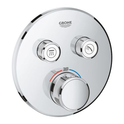 GROHE 29119000 - GROHTHERM SMARTCONTROL Thermostat, Polished Chrome