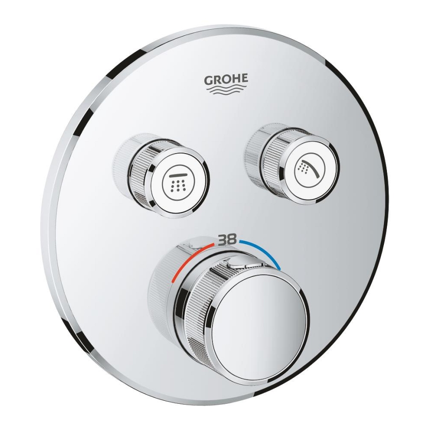 GROHE 29119000 - GROHTHERM SMARTCONTROL Thermostat, Polished Chrome