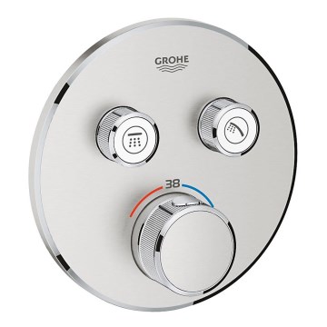 GROHE 29119DC0 - GROHTHERM SMARTCONTROL Thermostatic Mixer in Stainless Steel