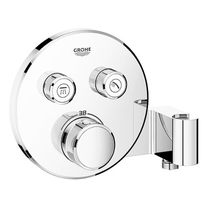 GROHE 29120000 - GROHTHERM SMARTCONTROL thermostatic concealed shower mixer + chrome holder