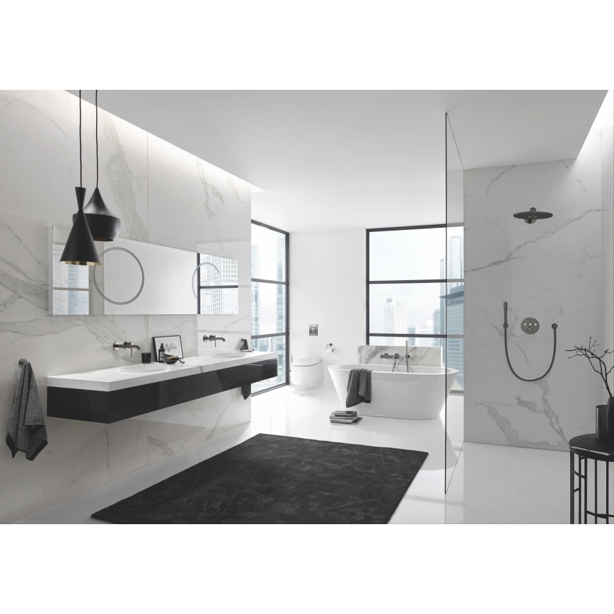 GROHE 29121AL0 - Thermostatic shower mixer for concealed installation GROHTHERM SMARTCONTROL graphite